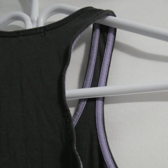 FOREVER 21 | small | Dark Grey Ribbed Sleeveless Tank Top - Picture 12 of 16